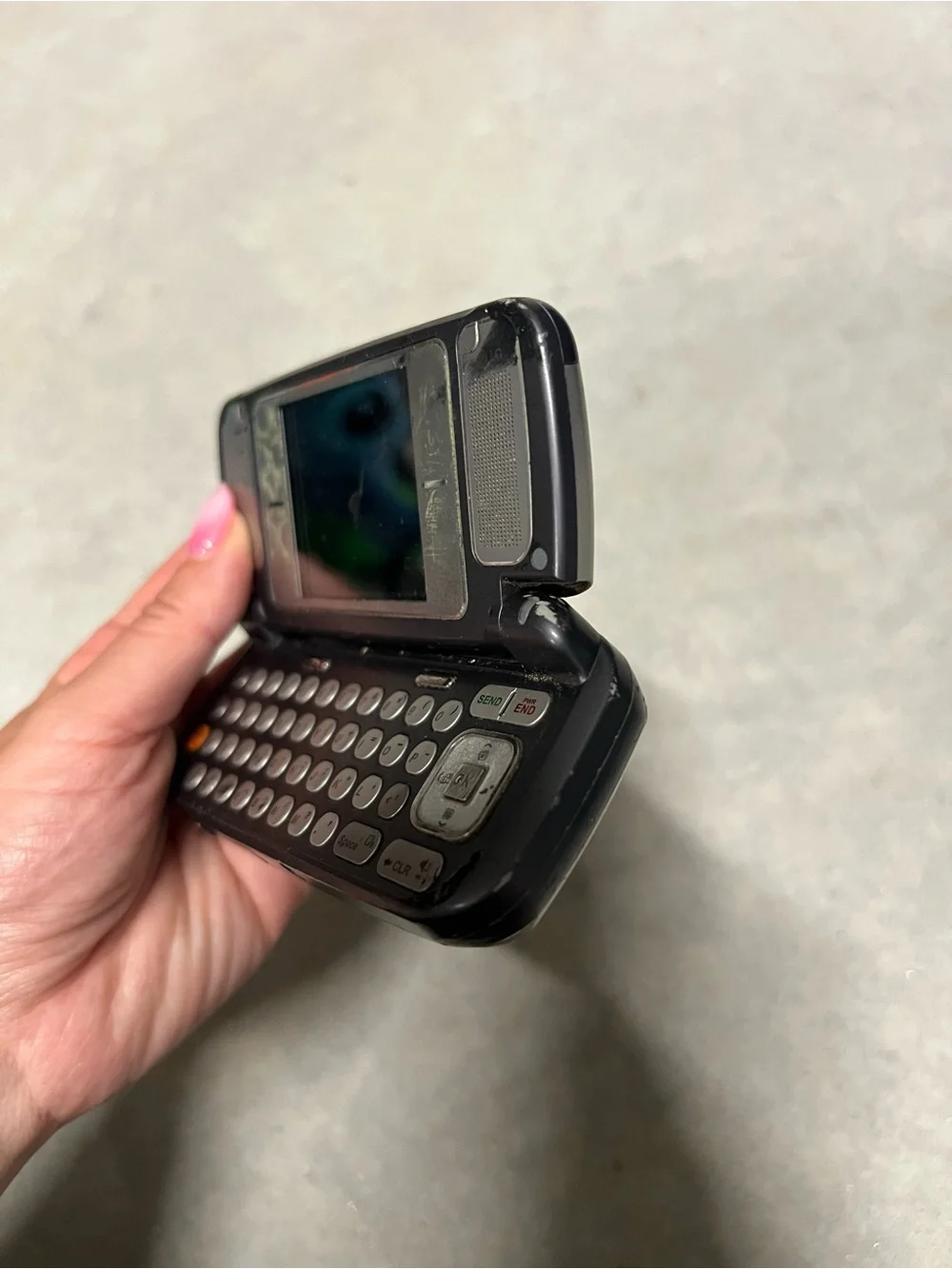Vintage LG Slide Out Keyboard Phone